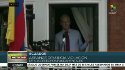 Ecuador responderá a la demanda interpuesta por Julian Assange
