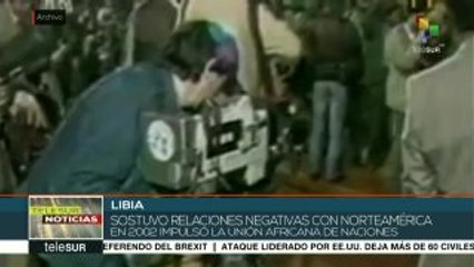Libia: 7o. aniversario de ejecución de Muamar el Gadafi