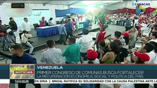 Venezuela: celebran primer congreso de comunas