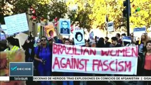 Masivo rechazo de ciudadanía brasileña a Jair Bolsonaro