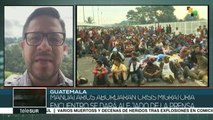 Pdtes. de Honduras y Guatemala conversan sobre la caravana migrante