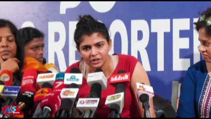 MeToo விவகாரம்: நிருபர்களுடன் கடும் வாக்குவாத்தில் ஈடுபட்ட சின்மயி & லஷ்மி ராமகிருஷ்ணன்