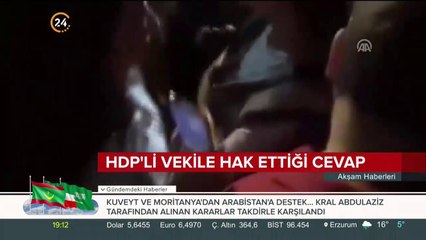 Polis ağzının payını verdi