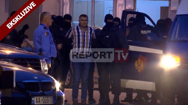 Report Tv - Pamjet ekskluzive te arrestimit te ish-deputetit te PS Arben Ndoka