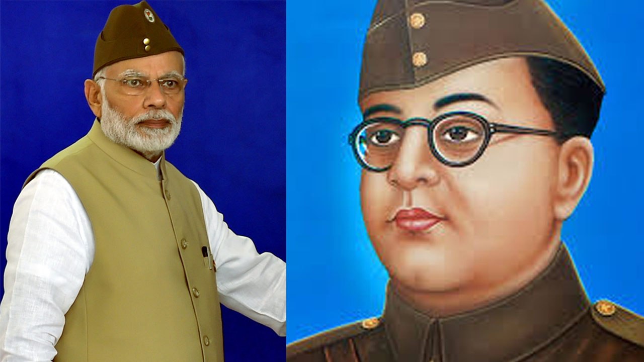 PM Modi को Azad Hind Sarkar के 75th anniversary पर आई Netaji Subash Chandra Bose की याद | वनइंडिया