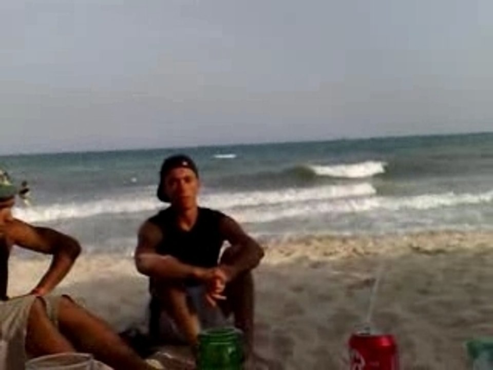 plage hammamet ala é les potes