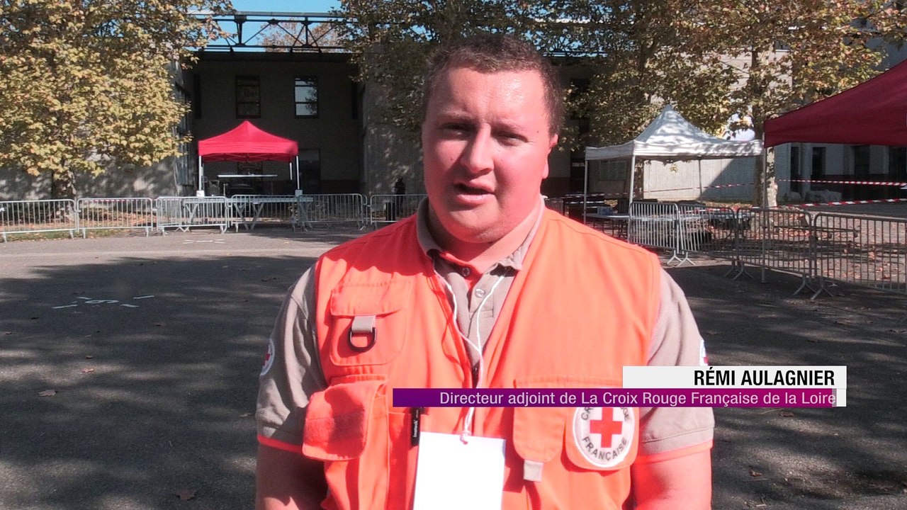 UN EXERCICE CATASTROPHE A SAINT-ETIENNE