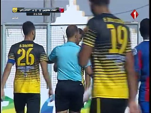 مقابلة إتحاد تطاوين - النادي البنزرتي ليوم الشوط الأول