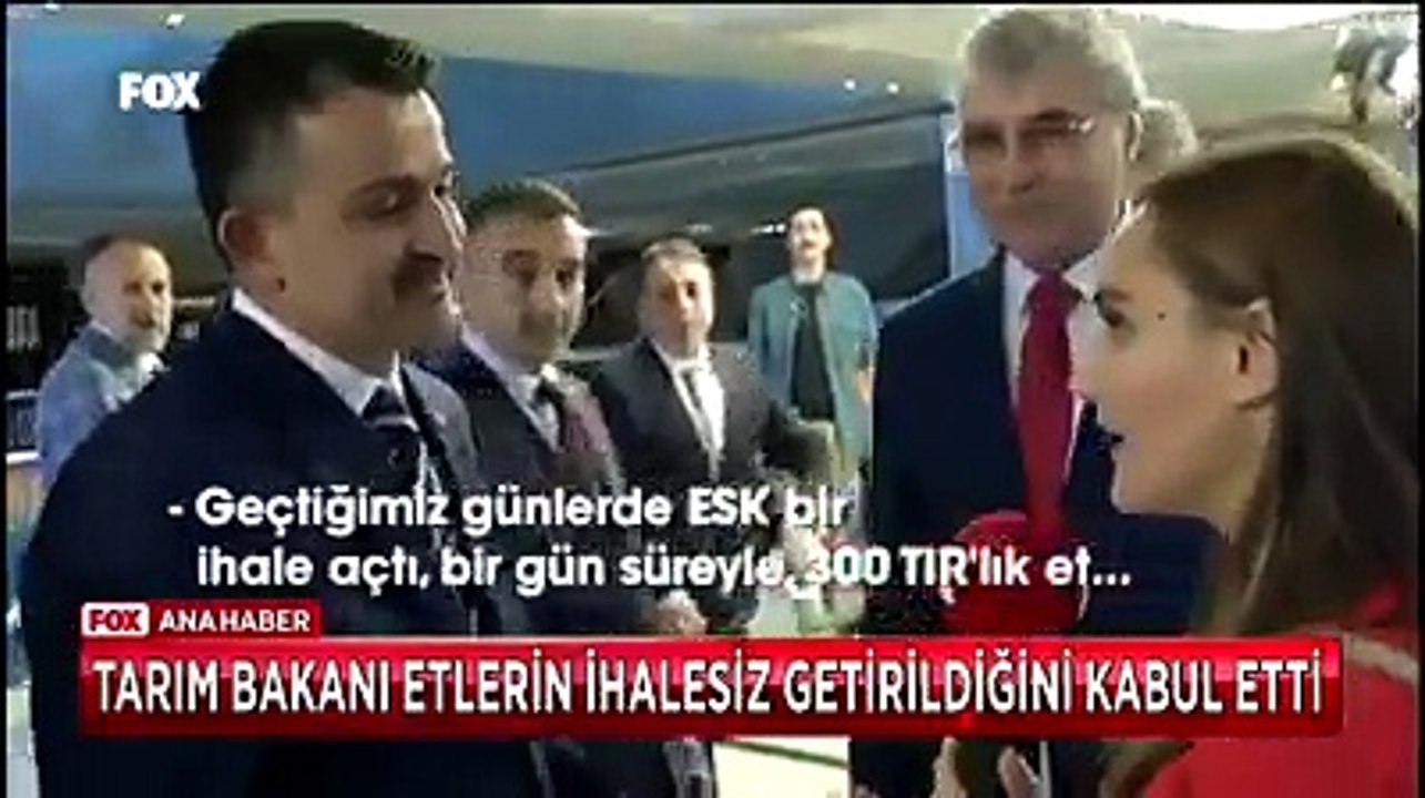 İhale kanunu söylerken yan çizen bakan