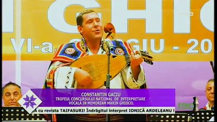 Constantin Gaciu - Trofeul Festivalului „In memoriam Marin Ghiocel” - Giurgiu - 2018