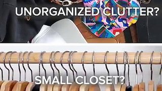 Nifty is now the destination for all your home needs! Watch how to maximize the space in your small closet ✨