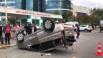 Trafik Kazası Güvenlik Kamerasına Yansıdı - Karabük