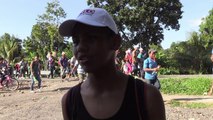 Miles de hondureños reanudan en México caravana hacia EEUU