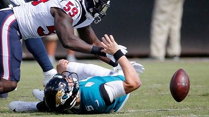 Bortles fumbles diving for first down, Clowney recovers for Texans