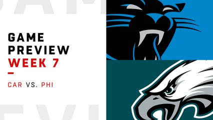Panthers vs. Eagles Week 7 preview | NFL Playbook