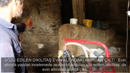 Aydın'daki bu evin altında 40 ton altın olduğu söyleniyor devlet kazıyor