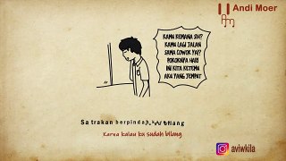 Karna Su Sayang - Near ft.  Dian Sorowae - Lyrics Animaiton (Terjemahan)