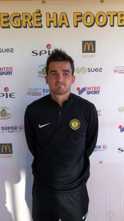 La réaction de Camille Buron après la défaite de l'équipe 3 face à Pouancé 2