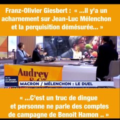Franz-Olivier Giesbert : « ...il y'a un acharnement sur Jean-Luc Mélenchon et la perquisition démésurée... »