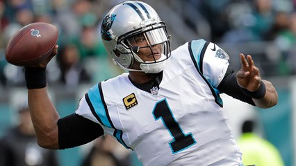 Newton completes crucial pass under pressure for 35-yard gain