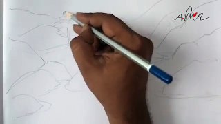 How to draw scenery of Light and shadow by Pencil sketch || How to draw scenery with pencil sketch
