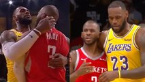 LeBron James Gets HATEFUL Backlash For DEFENDING Chris Paul Over Rajon Rondo During Fight