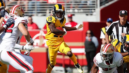 JoJo Natson gives Rams good field position on 36-yard punt return