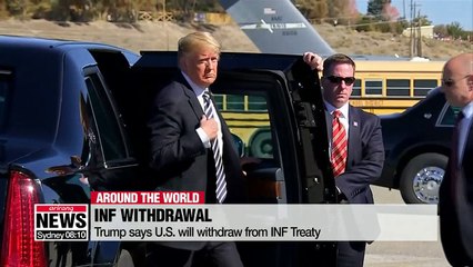 U.S. to pull out of intermediate range nuke pact