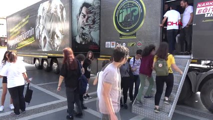 Muğla Narkotik Eğitim Tır'ı Marmaris'te