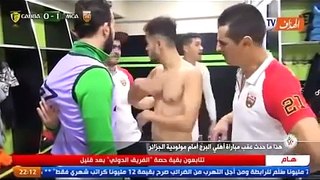 الجزائر l الفيديو الذي يوضح ما حدث للاعبي مولودية الجزائر بعد نهاية مباراة أهلي البرج MCA 1-0 CABBA
