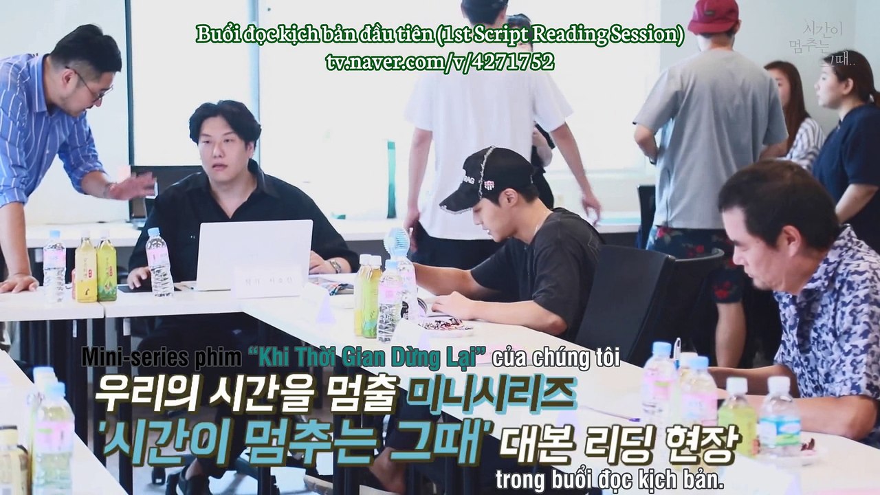 [VIETSUB] KIM HYUN JOONG - DRAMA "시간이 멈추는 그때" | 1st SCRIPT READING SESSION