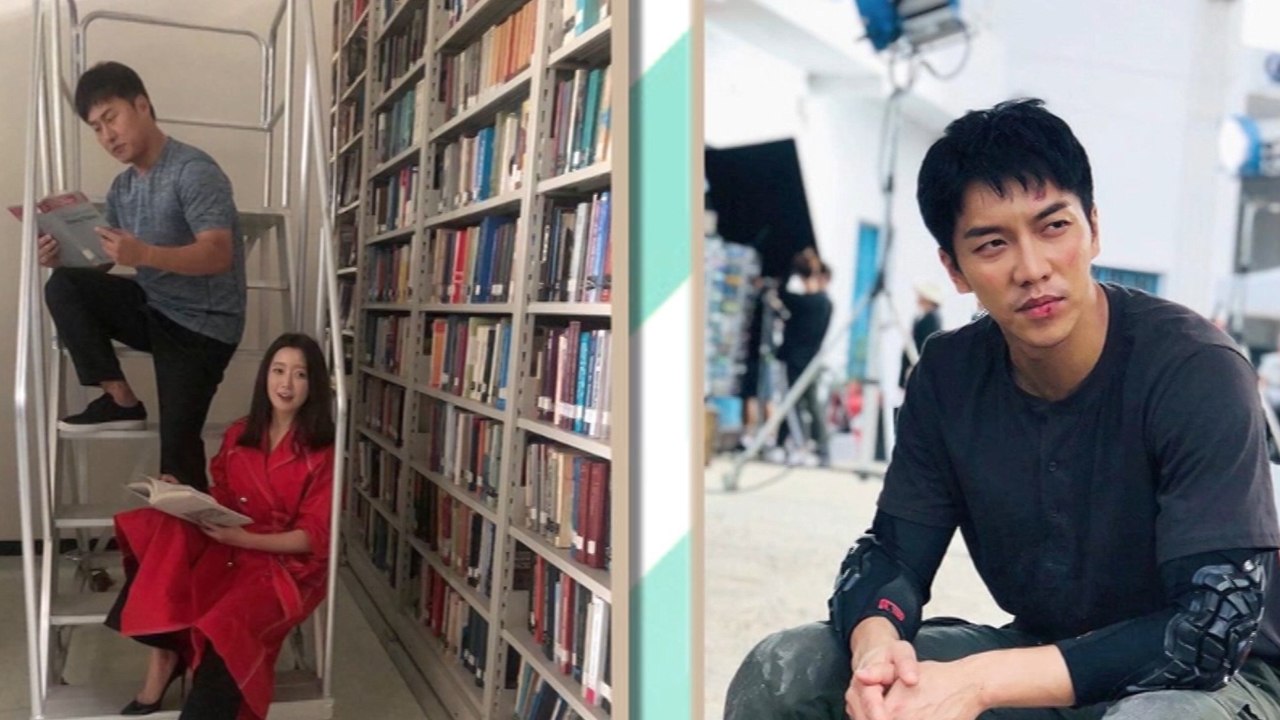 [Showbiz Korea] Today's StarPic! Kim Hee-seon(김희선) & Lee Seung-gi(이승기)