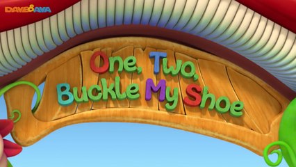 One Two Buckle My Shoe Nursery Rhyme with Lyrics I The Magic Numbers Song