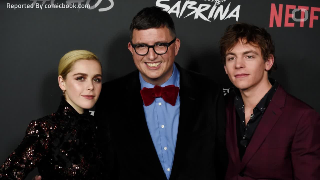 Salem the Cat Walks Red Carpet at The Chilling Adventures of Sabrina Premiere