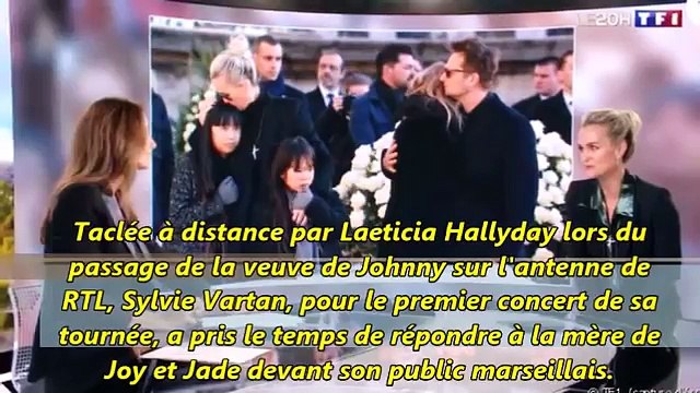Sylvie Vartan en larmes, répond à Laeticia Hallyday et ça vient du fond du cœur