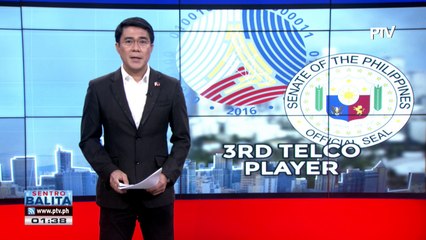 Pagpili sa ikatlong telco player, tinalakay sa Senado
