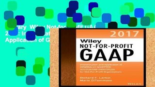 Library  Wiley Not-for-Profit GAAP 2017: Interpretation and Application of Generally Accepted