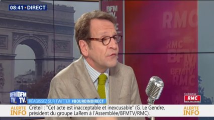 Gilles Le Gendre affirme que "l'attitude de Jean-Luc Mélenchon n'est certainement pas un exemple"