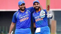 India Vs West Indies 1st ODI: Virat Kohli's sweet gesture for Rohit Shrma after Victory