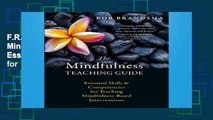 F.R.E.E [D.O.W.N.L.O.A.D] The Mindfulness Teaching Guide: Essential Skills and Competencies for