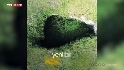 Çin'in güneyinde dev bir mağara keşfedildi