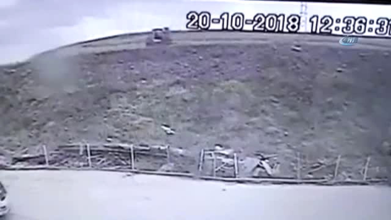 Forklift Operatörünün Ölüm Anı Kamerada