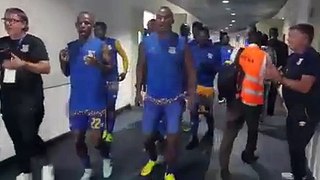 #SelfMotivation This is how it all started before kick-off yesterday , leading from the dressing room to the pitchOur Pre-Match Mojo !!#BlueArmy rollersfc.