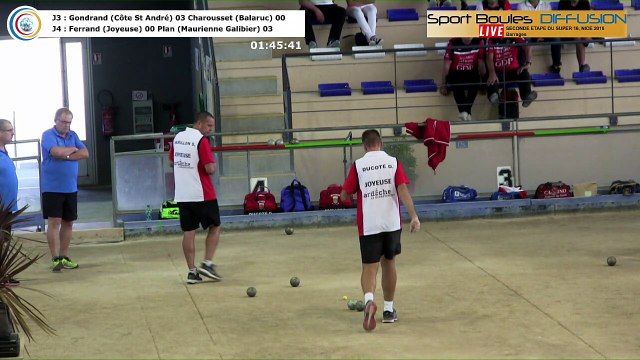 Barrages, seconde étape du Super 16 masculin, saison 2018-2019, Nice 2018