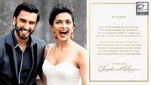 Yes! Ranveer Singh & Deepika Padukone Are Getting Married In November