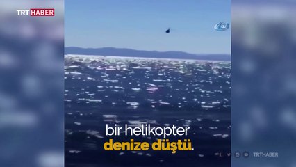 Meksika'da helikopter denize çakıldı