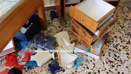 Διάρρηξη σε κοσμηματοπωλείο στον Ορχομενό. «Έφραξαν» το δρόμο με κάδους απορριμμάτων για να μην τους ενοχλήσουν.