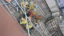 대전 공사현장에서 콘크리트 매몰사고...6명 부상 / YTN