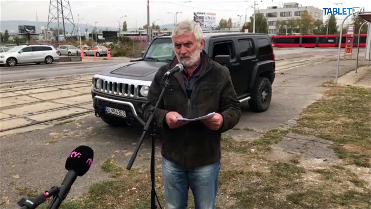 ZÁZNAM: Míting zamestnancov Dopravného podniku Bratislava, a. s.