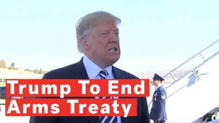 Trump To Terminate Arms Control Treaty, Russia "Violated" It